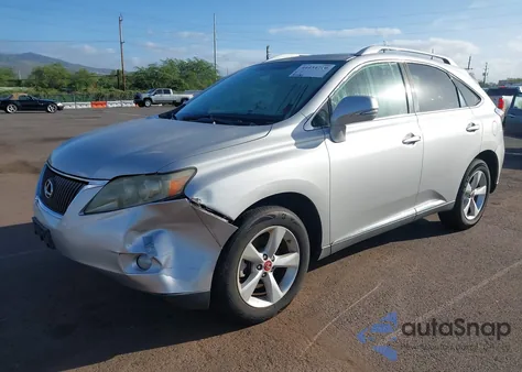 2010 Lexus Rx 350 z USA, uszkodzony, nr VIN JTJZK1BA2A2406359
